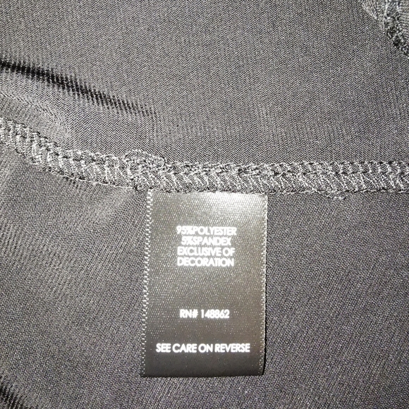 Torrid size 0 black lace sleeve tee - Picture 7 of 8